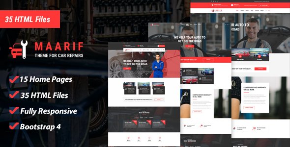 Bootstrap 4 Template